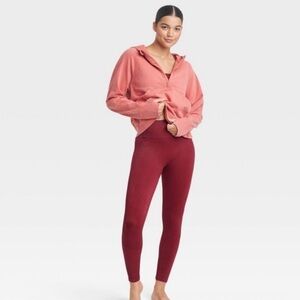 Joylab 7/8 high-rise leggings Red